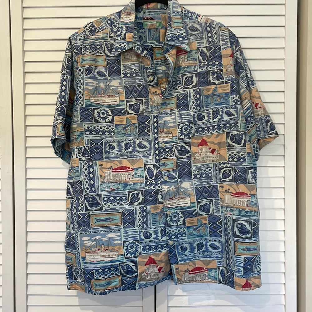 AUTHENTIC REYN SPOONER HAWAIIAN SHIRT